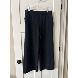 SPANX Wide-Leg Knit Pants in Black